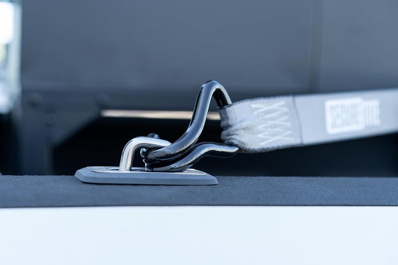 Secure Tite 1-1/2” x 20’ Ratchet Cargo Straps, 2-Pack – Ratchet Tie Down Straps, Double J-Hook Ratchet Tie Down – Ratchet Strap Set, 1667 lbs. Working Load Limit, 5000 lbs. Break Strength - Image 5